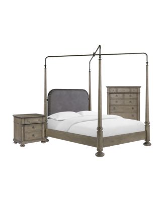 Thomasville - Classic Living 3pc Bedroom Set (King Bed, Chest & Nightstand), Created for Macy's