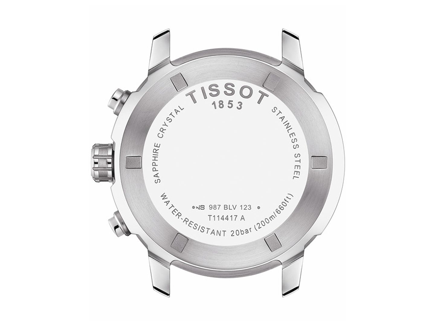 Мужские часы Tissot Swiss Chronograph PRC 200 Stainless Steel Bracelet Watch 43mm — фото 3