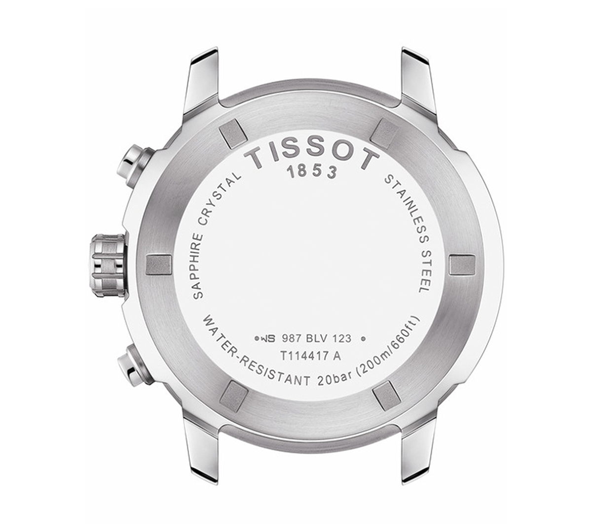 Shop Tissot Men's Swiss Chronograph Prc 200 Stainless Steel Bracelet Watch 43mm In Blue