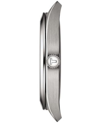 Men's Swiss Gentleman Gray Titanium Bracelet Watch 40mm
