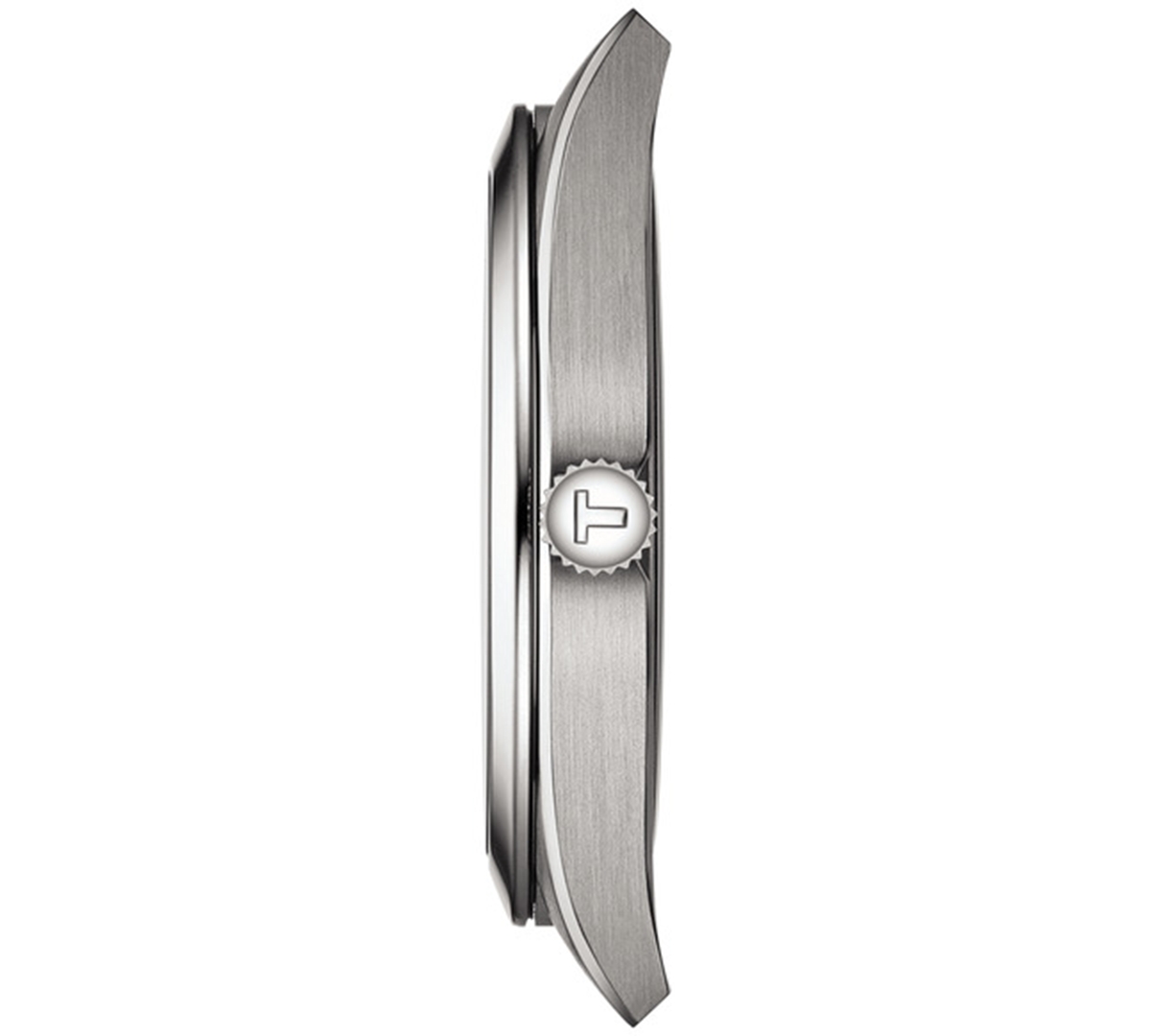 Shop Tissot Men's Swiss Gentleman Gray Titanium Bracelet Watch 40mm In Grey