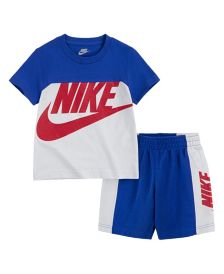 Little Boys Shorts Set, 2 Piece