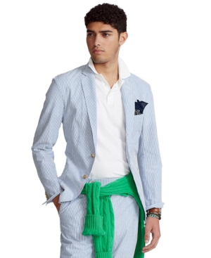 Polo Ralph Lauren Men's Seersucker Suit Jacket
