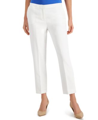 Kasper - Elastic-Back Pants