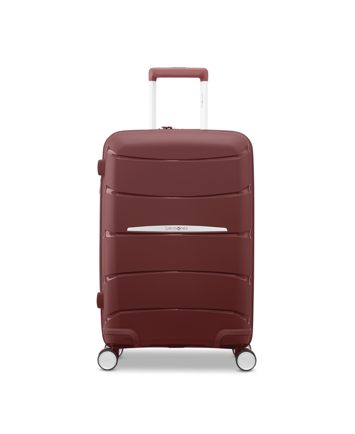 Samsonite Outline Pro 21" Hardside Carry-on Spinner In Mars Red