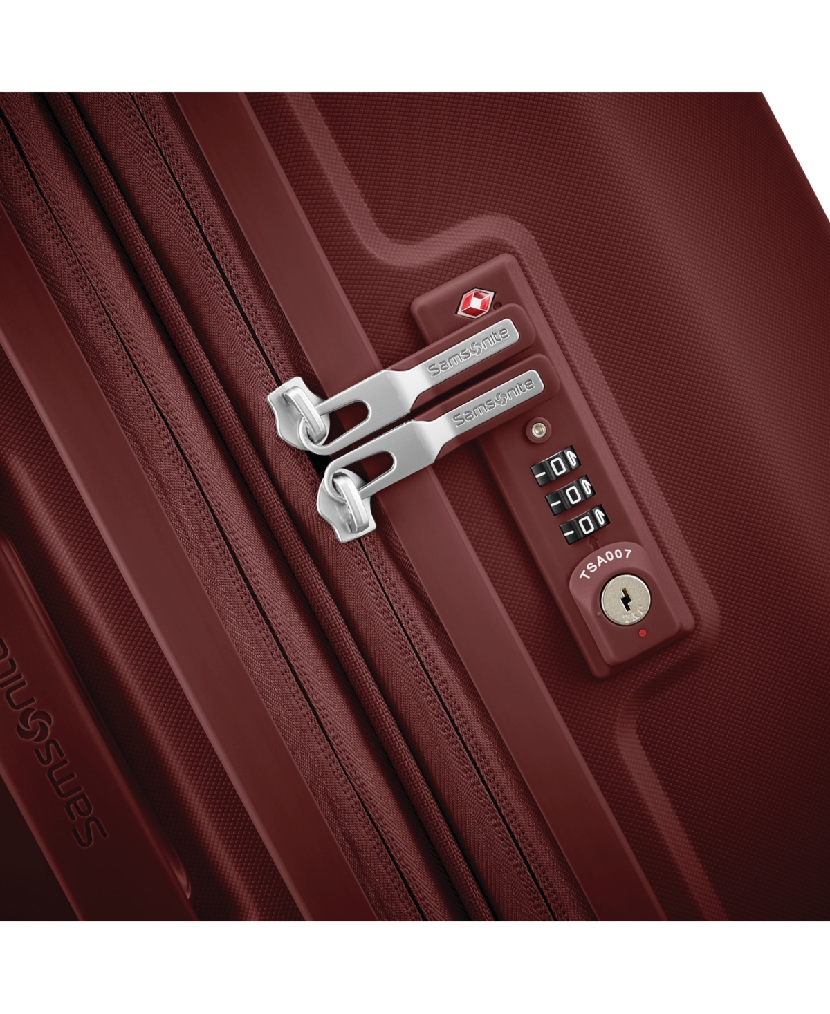 Shop Samsonite Closeout!  Outline Pro 24" Hardside Expandable Spinner In Shiraz,burgundy