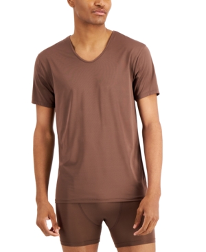 Alfani Men's Air Mesh V-Neck T-Shirt Created for Macy's