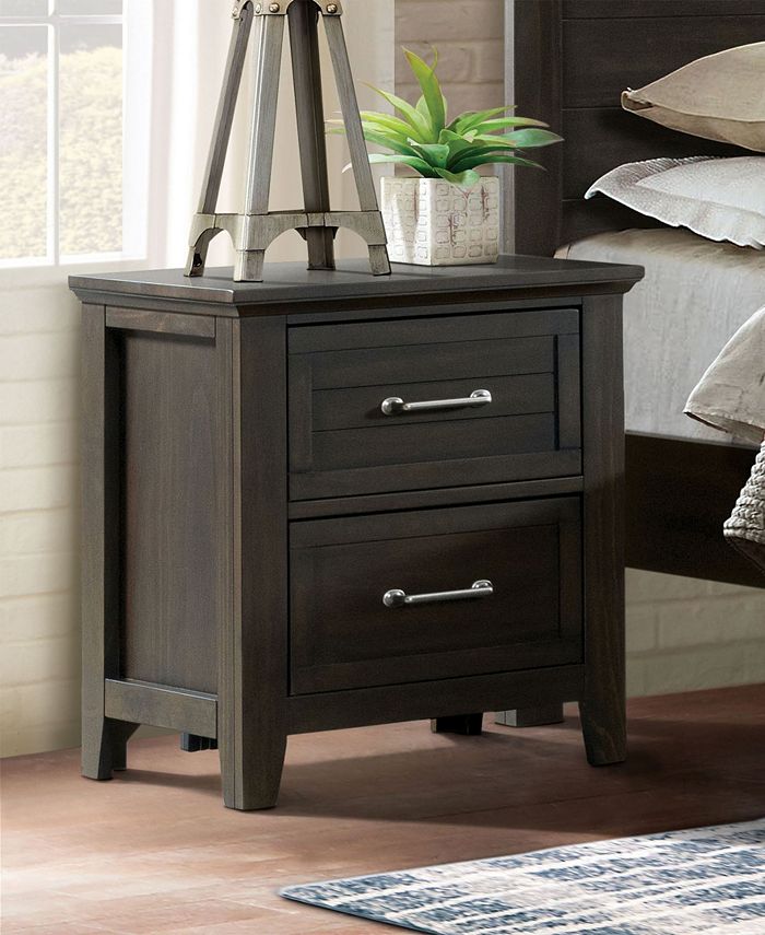 Furniture of America Boardman 2Drawer Nightstand Macy's