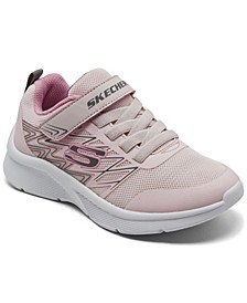 Little Girls Microspec - Bold Delight Stay-Put Closure Running Sneakers from Finish Line