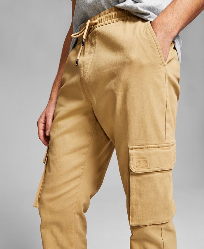 regular fit twill cargo pants