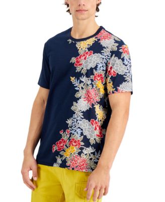 Sun + Stone - Men's Japanese Floral T-Shirt