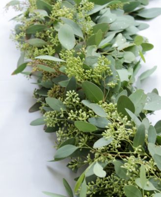 Magnolia Supply Co Fresh Seeded Eucalyptus Garland, 6'