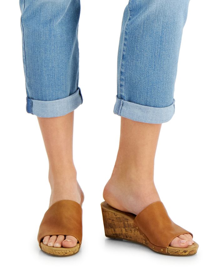 Style & Co Petite Cropped Girlfriend Jeans, Created for Macy's Macy's