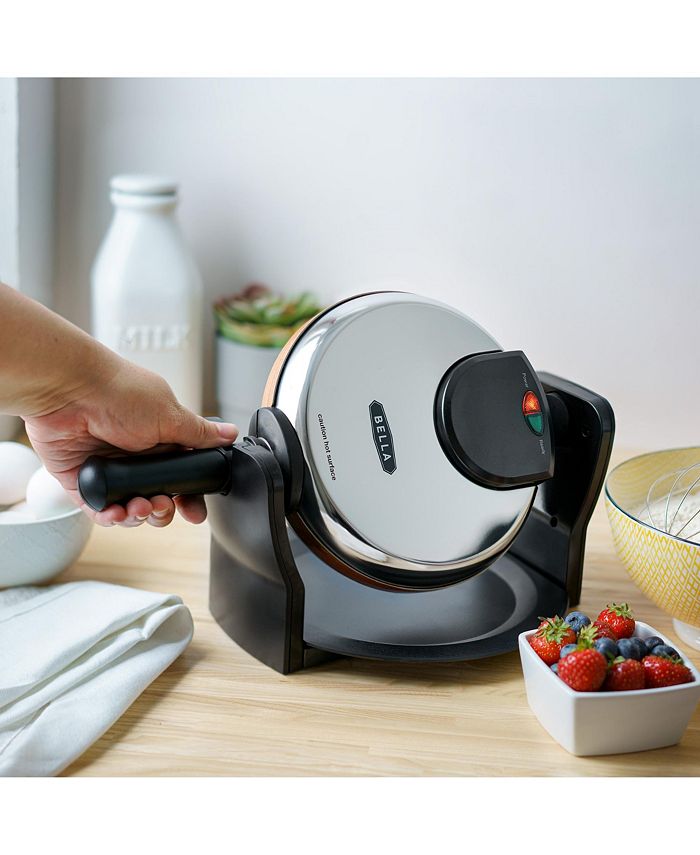 Bella Rotating Copper Ceramic Waffle Maker Macy's
