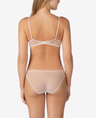 Women's Sleek Micro Push Up Bra with Lace G9200