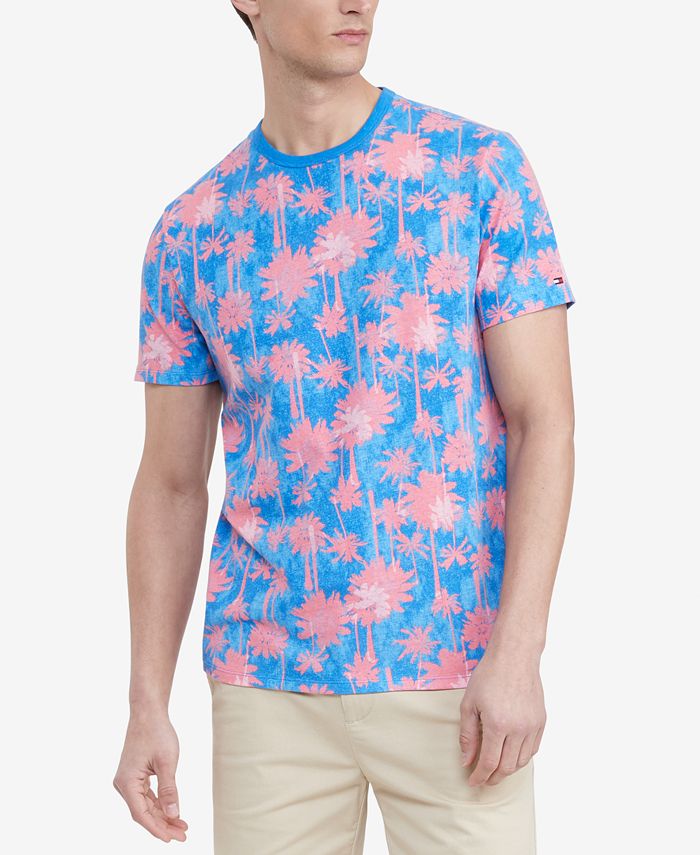 Tommy Hilfiger Tad Palm Tree Graphic T-Shirt - Macy's