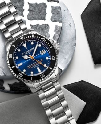 Мужские часы Stuhrling Swiss Automatic Depthmaster 42mm