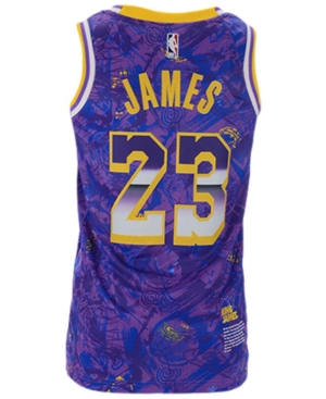Nike LeBron James Select Series Jersey Purple - FIELD PURPLE/AMARILLO/JAMES  LEBRON