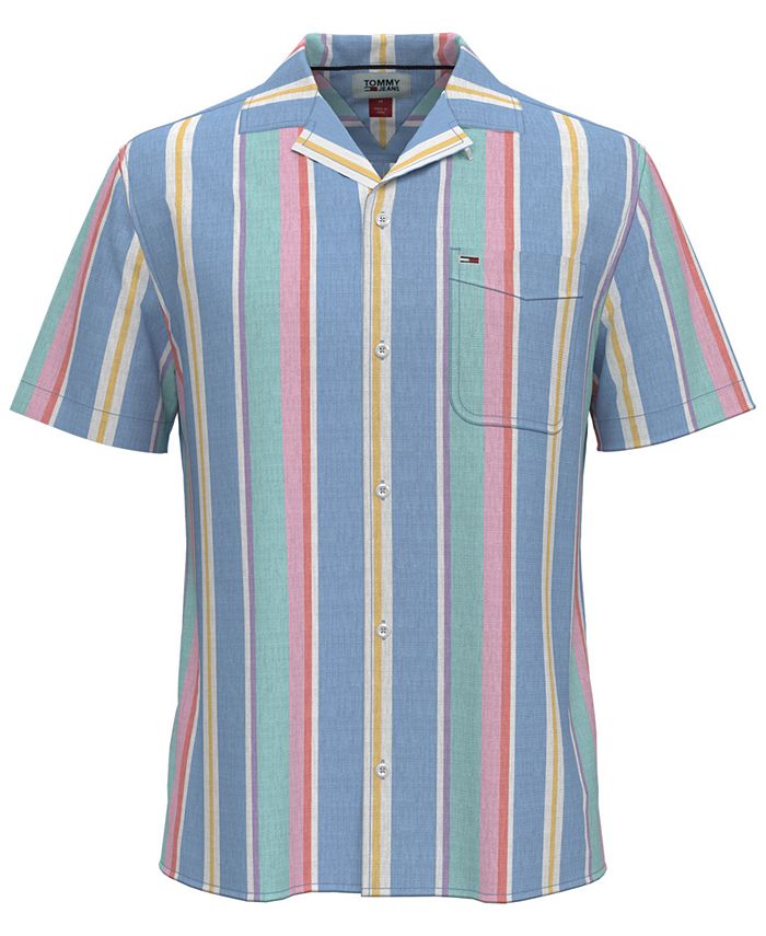 Tommy Hilfiger Tommy Hilfiger Men's Pastel Capsule Striped Shirt 