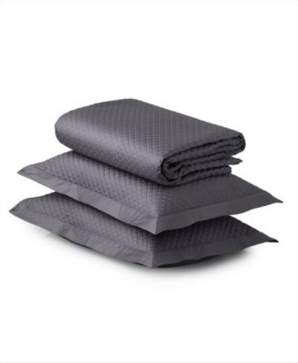 Quilted Cotton 3-Pc. Coverlet Set, Full/Queen, Exclusively at Macy’s