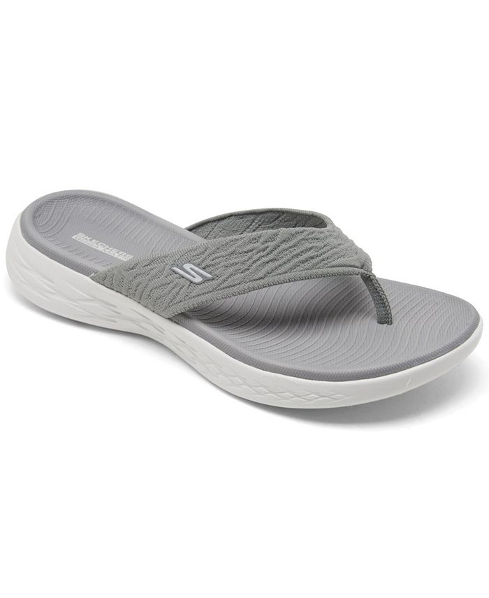 Grappig PapoeaNieuwGuinea aangenaam Skechers Women's On The Go 600 Sunny Athletic Flip Flop Thong Sandals from  Finish Line - Macy's