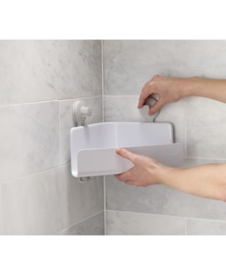 EasyStore™ Large Shower Shelf with Removable Mirror 