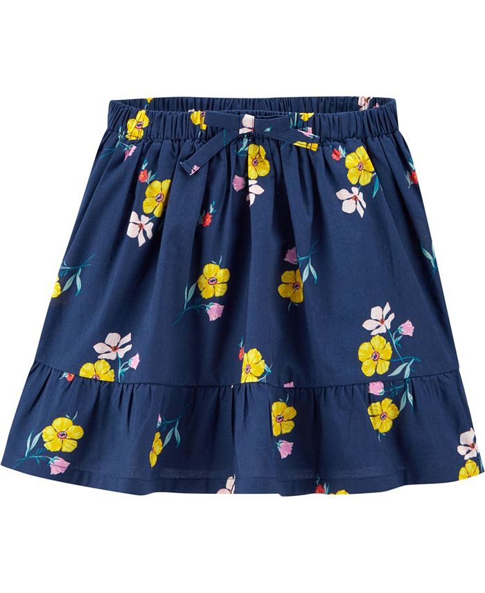Carter's Little Girls Floral Skirt & Reviews - Skirts - Kids - Macy's