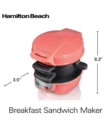 Hamilton Beach Countertop Breakfast Burrito Maker and Breakfast Sandwich  Maker