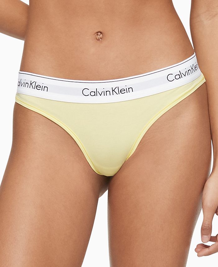 Calvin Klein Calvin Klein Women's Modern Cotton Thong Underwear - Macy's