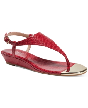Alfani Women's Tinley Hooded Wedge Sandals Created for Macy's Women's Shoes