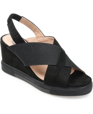 Journee Collection Women's Ronnie Wedge Sandals Women's Shoes