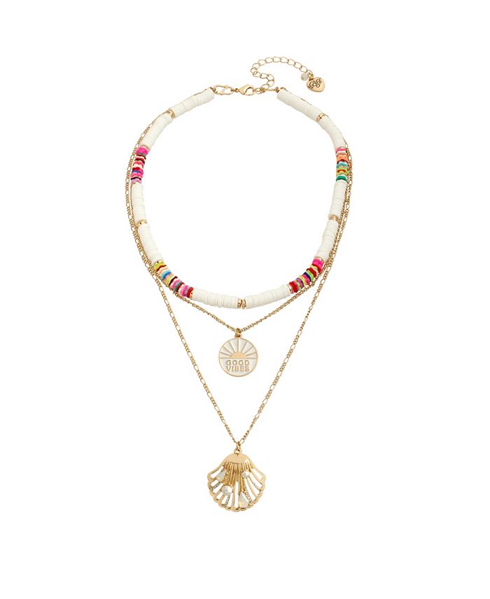 Betsey johnson shell store necklace