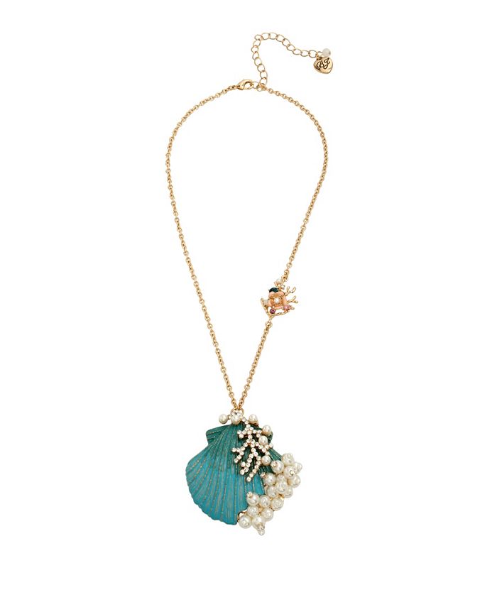 Betsey johnson seashell necklace cheap