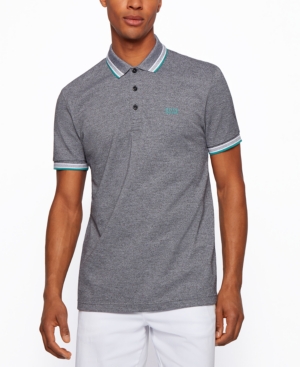Boss Men's Cotton-Pique Polo Shirt