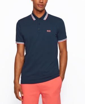 Boss Men's Cotton-Pique Polo Shirt