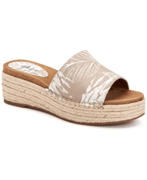 Style & Co Keiraa Slip-On Wedge Sandals Created for Macy's Women's Shoes