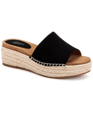 Style & Co Keiraa Slip-On Wedge Sandals Created for Macy's Women's Shoes