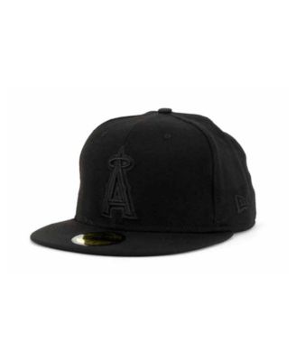 New Era - Los Angeles Angels of Anaheim Black on Black Fashion 59FIFTY