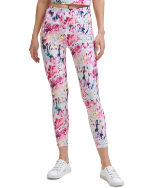 Calvin Klein Performance Printed High-Waist 7/8 Length Leggings