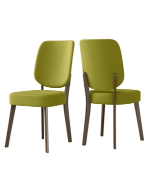 Soel Upholstered Armless Side Chair Set of 2