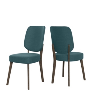Soel Upholstered Armless Side Chair Set of 2