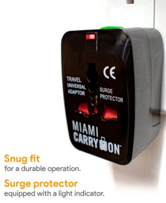 International Travel Adapter with Two USB Ports