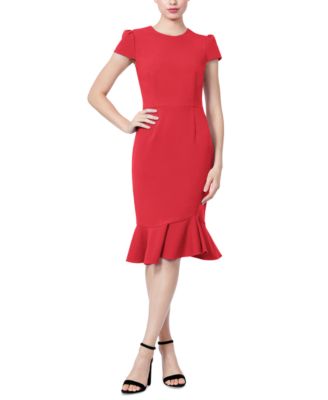 SAGE COLLECTIVE - Ruffled Midi Dress