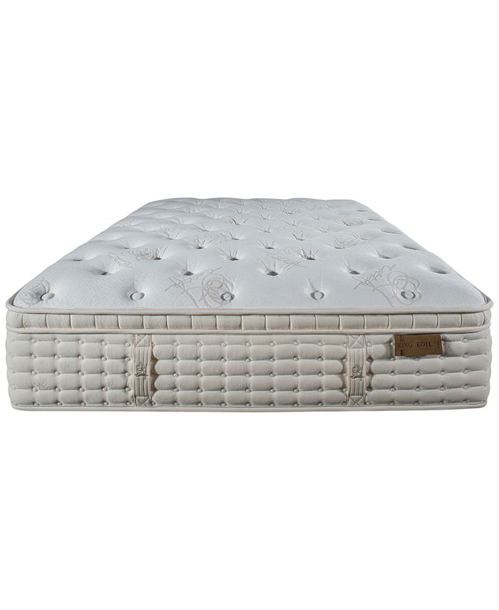 King Koil Natural Zuma 14.5" Plush Euro Top Mattress Twin XL, Created
