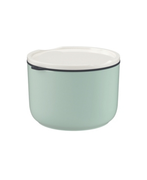 Villeroy & Boch Large Lunch Box Round Mineral In Mineral Green