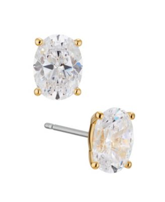 Eliot Danori - Oval Cubic Zirconia Earring, Created for Macy's
