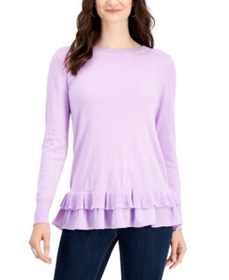 petite tunic sweater