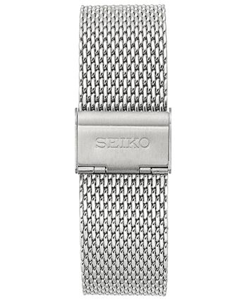 Seiko - Men's Automatic 5 Sports Stainless Steel Mesh Bracelet Watch 42.5mm