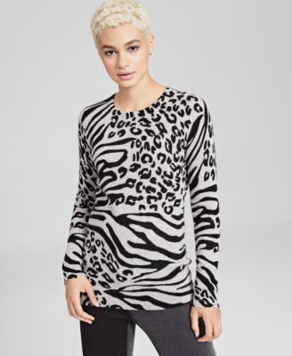 sweater animal print