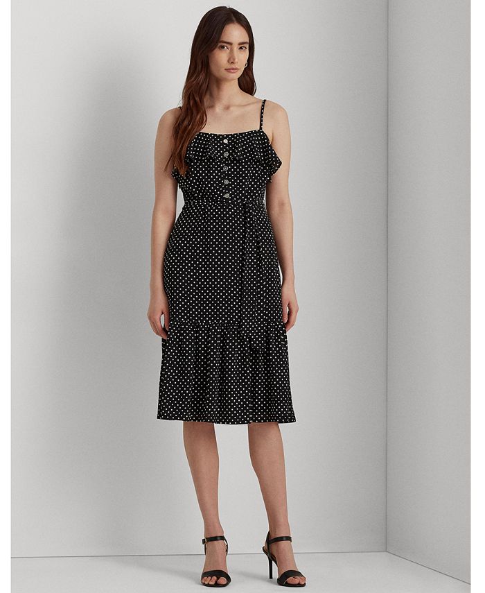 Macy's ralph lauren polka dot dress store